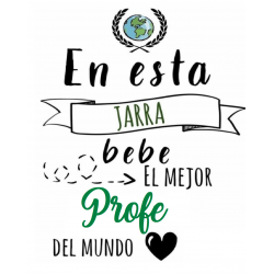 JARRA CERVEZA PROFESOR VARIOS DISEÑOS