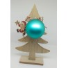 Bola Navidad Con Nombre 8 cm