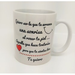 TAZA FRASE AMOR VARIOS DISEÑOS
