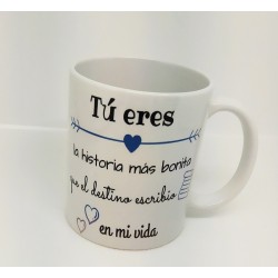 TAZA FRASE AMOR VARIOS DISEÑOS