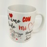 TAZA FRASE AMOR VARIOS DISEÑOS