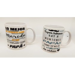 TAZA FOTO + FRASE PAPÁ
