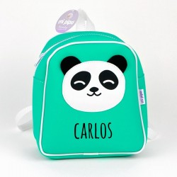 Mochila Panda Menta...