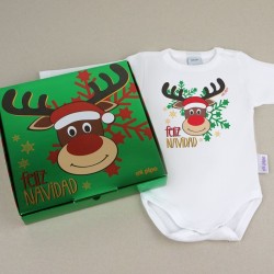 BODY NAVIDAD DISEÑO CON CAJITA REGALO