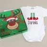 BODY NAVIDAD DISEÑO CON CAJITA REGALO