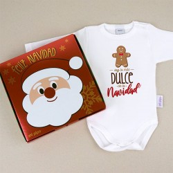 BODY NAVIDAD DISEÑO CON CAJITA REGALO