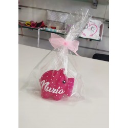 Hucha cerdito personalizada
