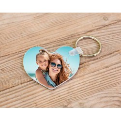 Llavero con foto Corazón