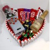 TARTA KINDER CHOCOLATES ROSA PRESERVADA