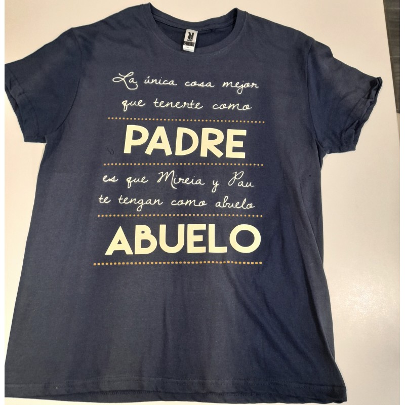 CAMISETA PAPÁ Y ABUELO