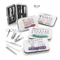 Set manicura frases