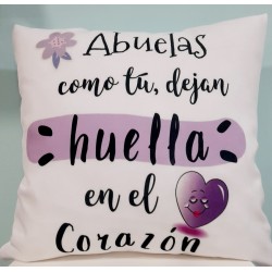COJIN ABUELA CORAZÓN