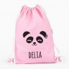 Petate Medium Lona Panda personalizado, color a elegir Ref: 253