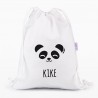 Petate Medium Lona Panda personalizado, color a elegir Ref: 253