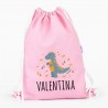 Petate Medium Lona Dinosaurio personalizado, color a elegir