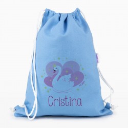 Petate Medium Lona Cisne personalizado, color a elegir
