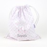 Petate Nube Rosa O Azul Personalizado