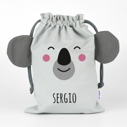 Saquito Zoo Koala Gris...