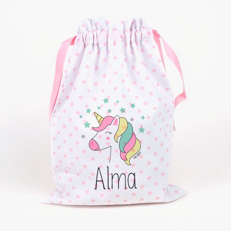 Saquito Unicornio Personalizado