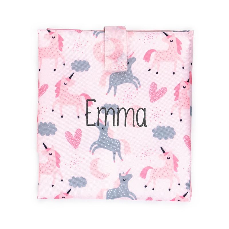 Portabocadillos Unicornios Personalizado