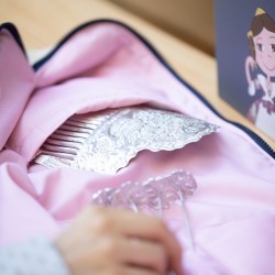 Bolsa trenzas fallera