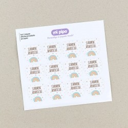 Pack 12 etiquetas...