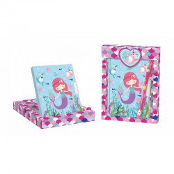 DIARIO + BOLIGRAFO SIRENA