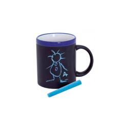TAZA PIZARRA CERAMICA 4 COLORES