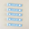 Pack 5 cintas para colgar ropa personalizadas