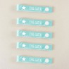 Pack 5 cintas para colgar ropa personalizadas