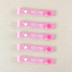 Pack 5 cintas para colgar ropa personalizadas