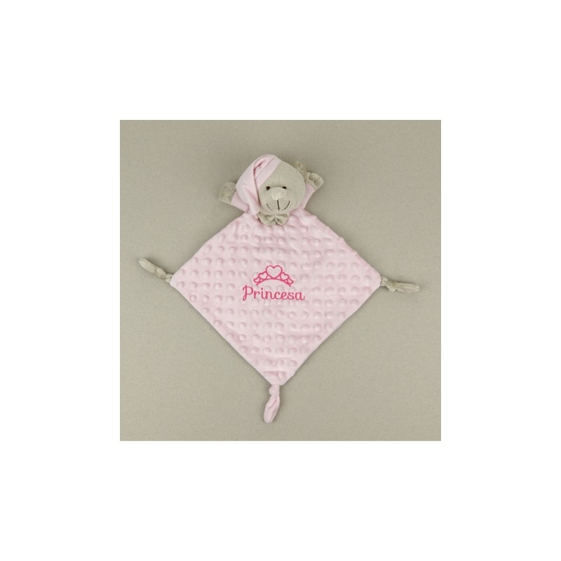 DOU-DOU Clásico Rosa Bordado