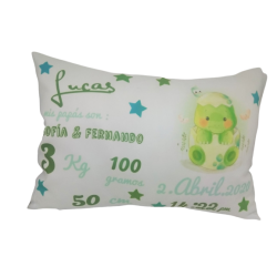 COJIN NACIMIENTO TORTUGA