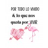Cojin Foto y Frase 40 x 28