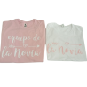 CAMISETA PARA DESPEDIDAS ( EQUIPO NOVIA )