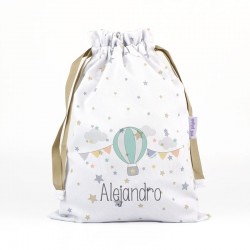 Saquito Globo Personalizado