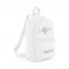 Mochila Medium Nylon Globo personalizada, color a elegir