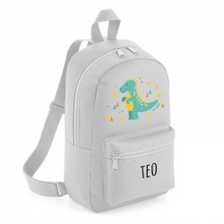 MOCHILA MEDIUM PERSONALIZADA DINOSAURIO