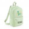 MOCHILA MEDIUM PERSONALIZADA DINOSAURIO