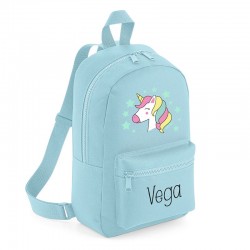 MOCHILA MEDIUM PERSONALIZADA UNICORNIO