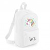 MOCHILA MEDIUM PERSONALIZADA UNICORNIO