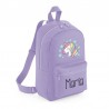 MOCHILA MEDIUM PERSONALIZADA UNICORNIO