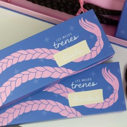 Caja trenzas fallera