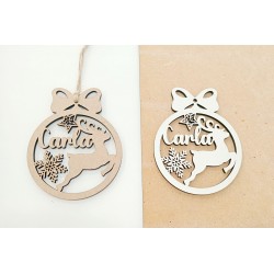 Bola Navidad Reno Nº8