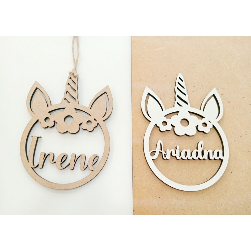 Bola Navidad Unicornio Nº9