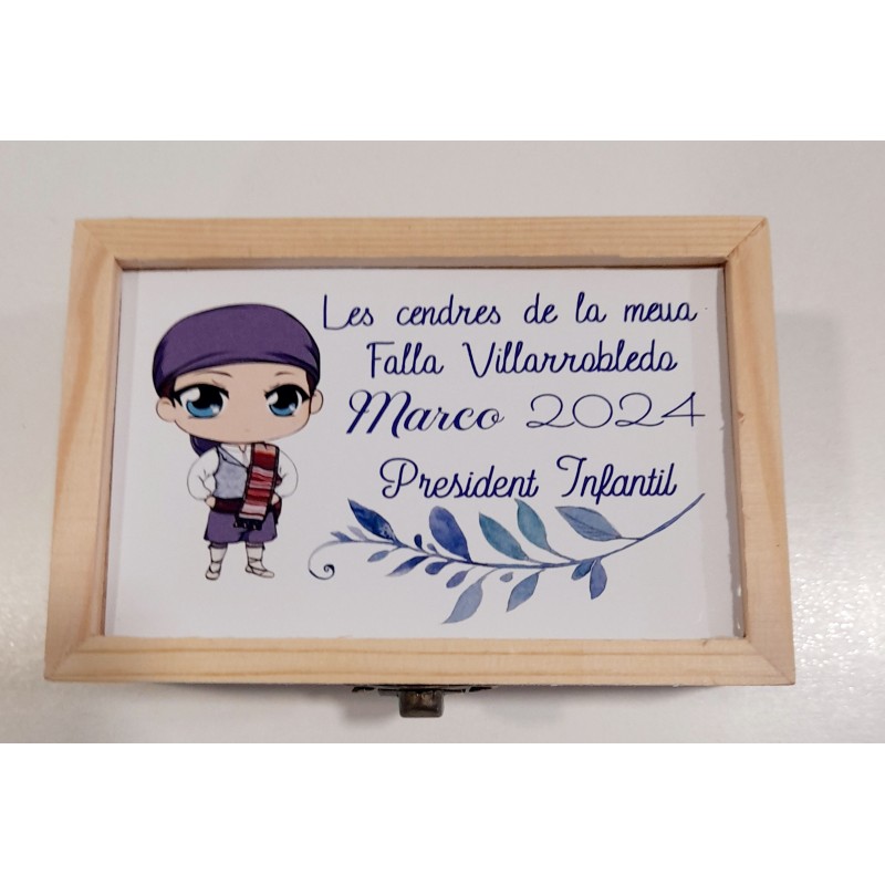 Caja para Cenizas Presidentes + Saquito M1