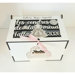Caja cenizas Fallera Mayor/ Infantil ( Nueva Colección )