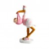 FIGURA PARA TARTA CIGUEÑA ROSA