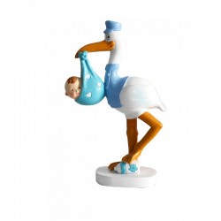 FIGURA TARTA BAUTIZO CIGUEÑA