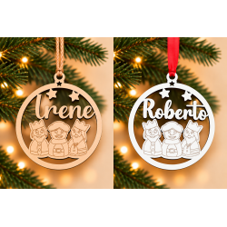 Bola Navidad Reyes Nº4
